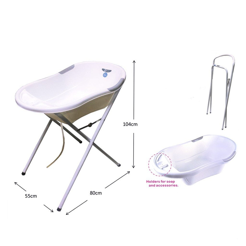 Lucky baby bath discount tub with stand